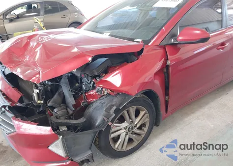 2019 Hyundai Elantra Sel from USA, damaged, VIN 5NPD84LF8KH465715